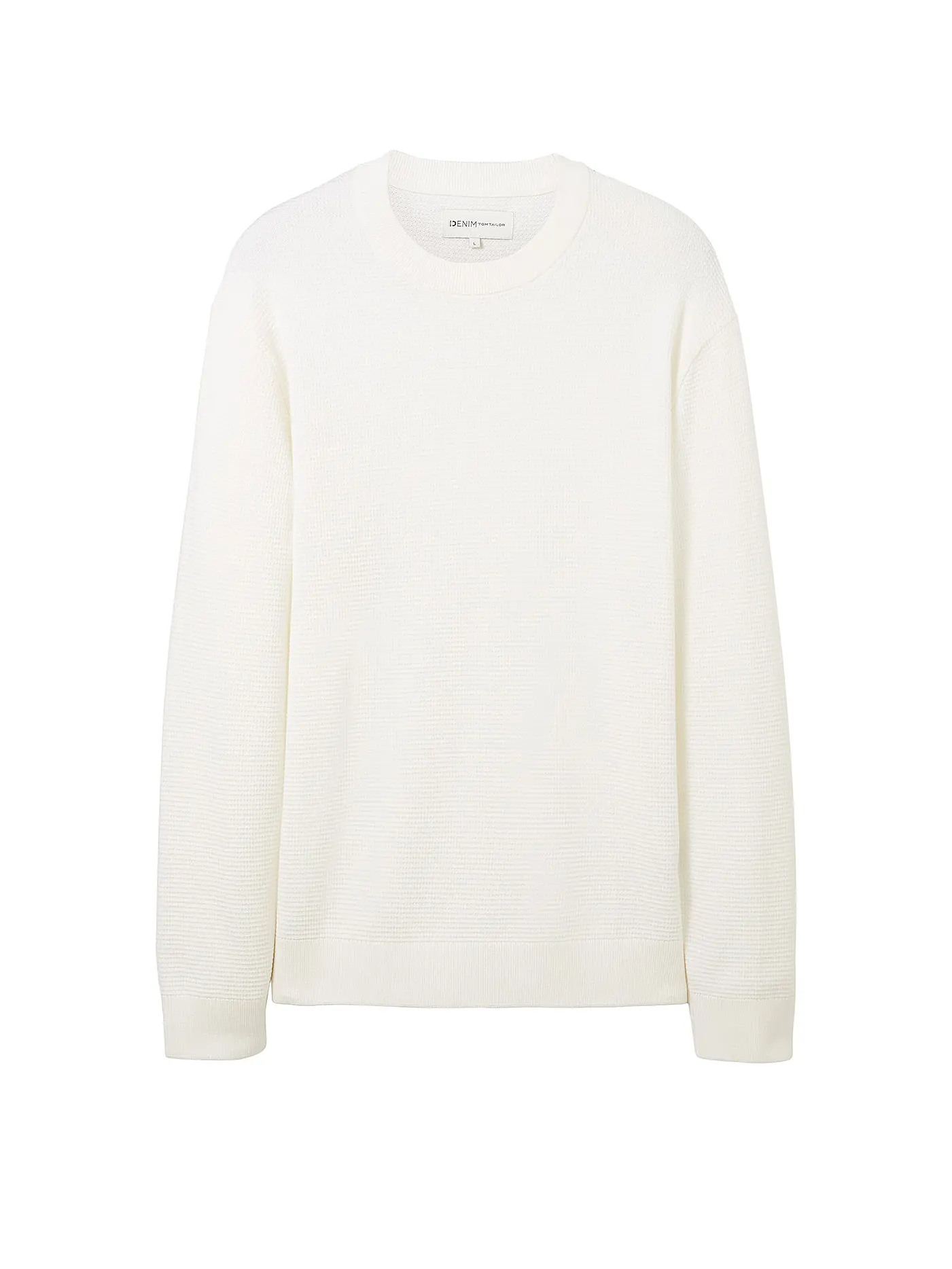 TOM TAILOR DENIM | Pullover | weiss